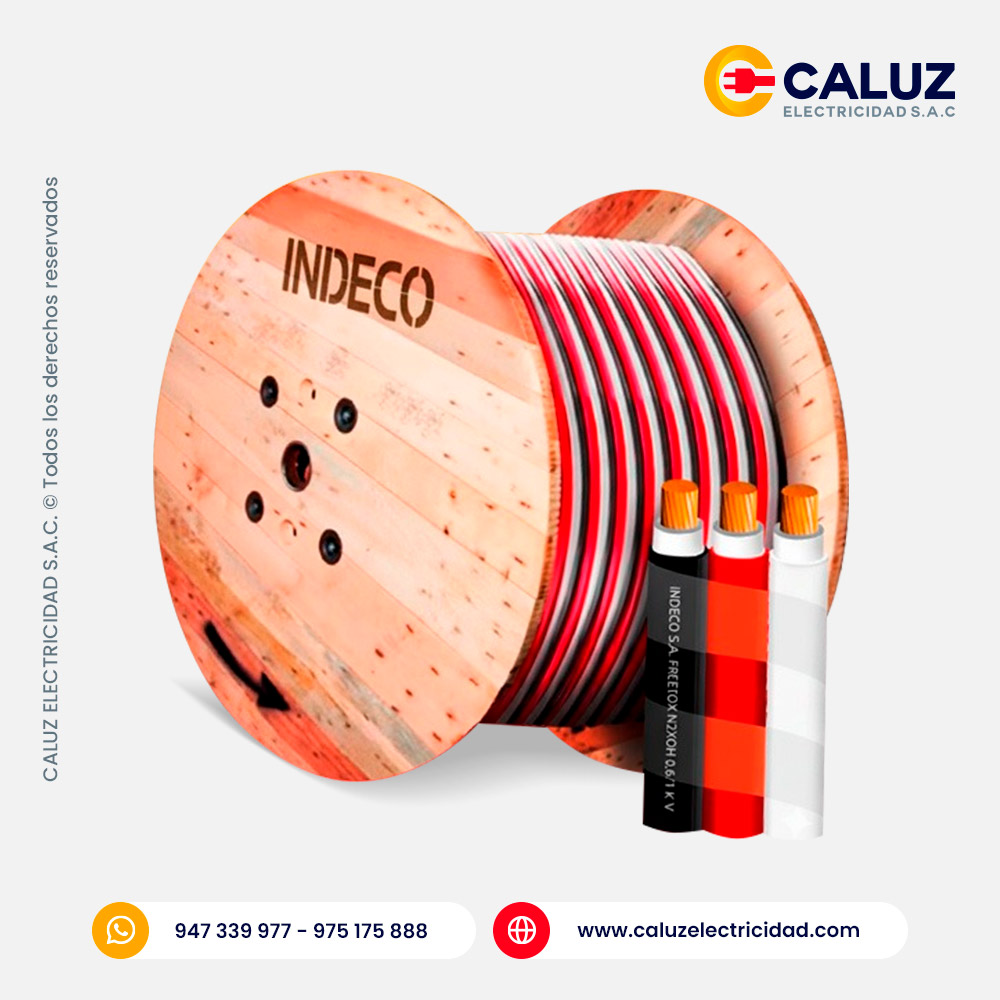 Cable FREETOX H2KOH 0.6-1KV Triple Indeco