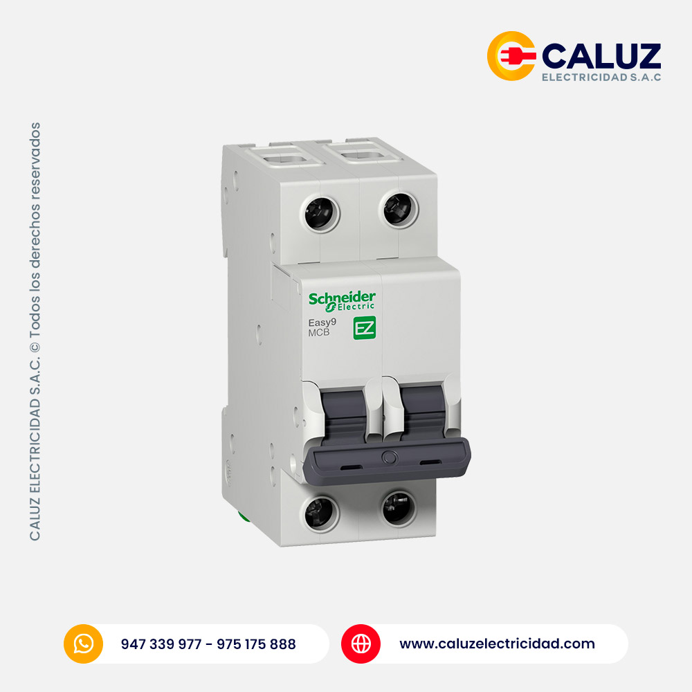 Interruptor Termomagnético Easy9 2x32A